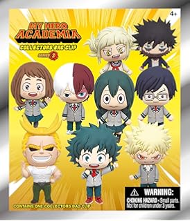 my hero academia blind bag keychain