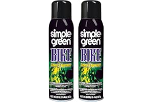 Simple Green Bike 20oz Aerosol Cleaner and Degreaser (2 Pack)