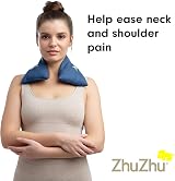 Zhu-Zhu Lavender Body Wrap Denim Daisy Chain; Microwavable Wheat Bag 48x14cm view 7