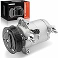 A-Premium Air Conditioner AC Compressor with Clutch Compatible with Nissan Frontier 4.0L 2.5L 2005-2019, Xterra 4.0L 2005-2015