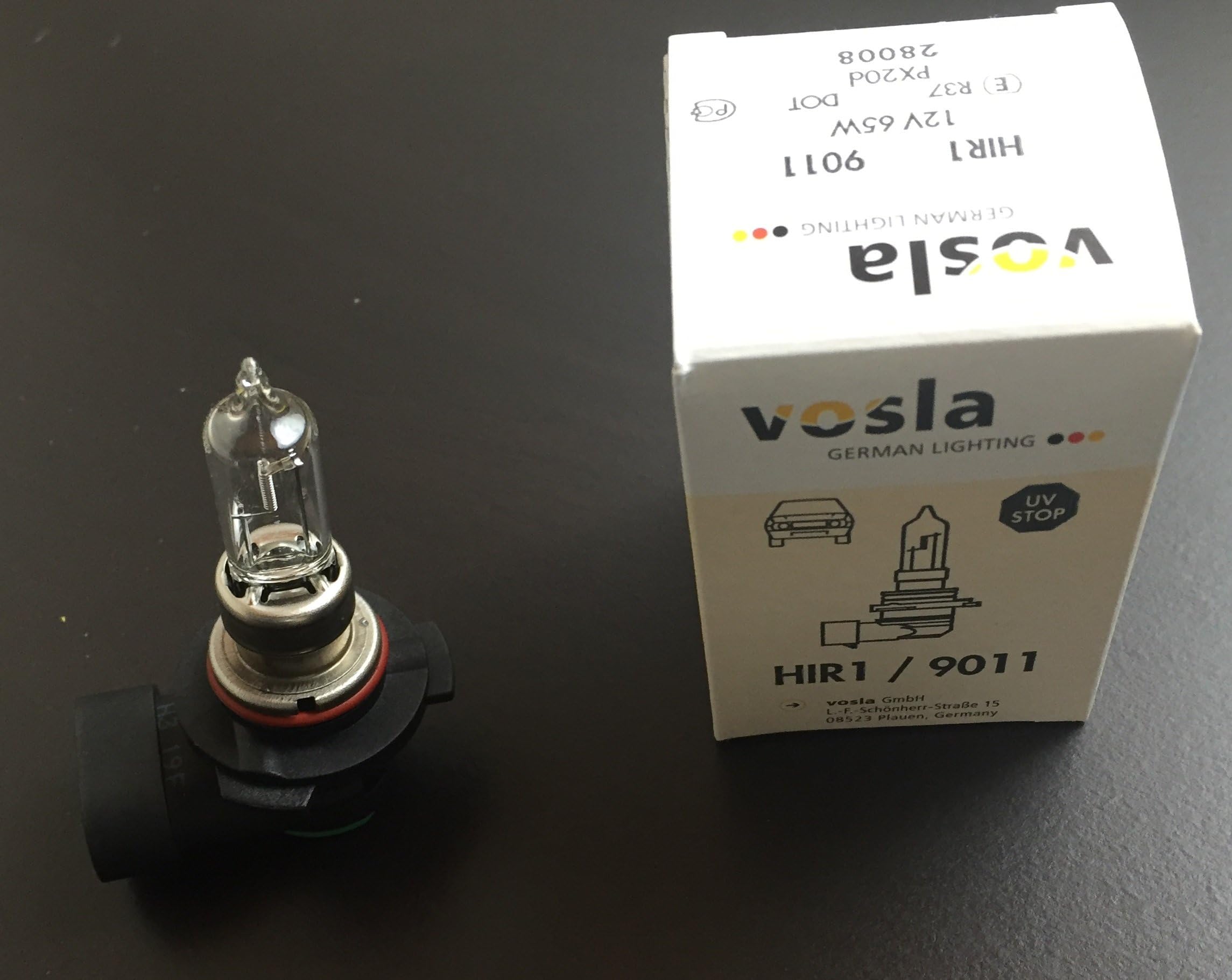 Vosla Germany HIR1 Bulbs 12 V 65 W E1 9011 HIR1 Lamp HIR 1 PX20D