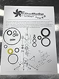 Five Star MarineRebuild KIT Mercury Force 25-60 Hp Tilt Trim 827668 A25-827668A FSM006