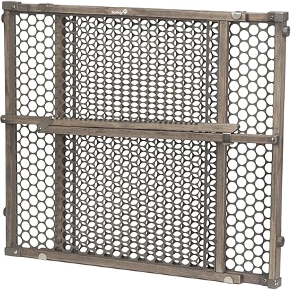 grey baby gate