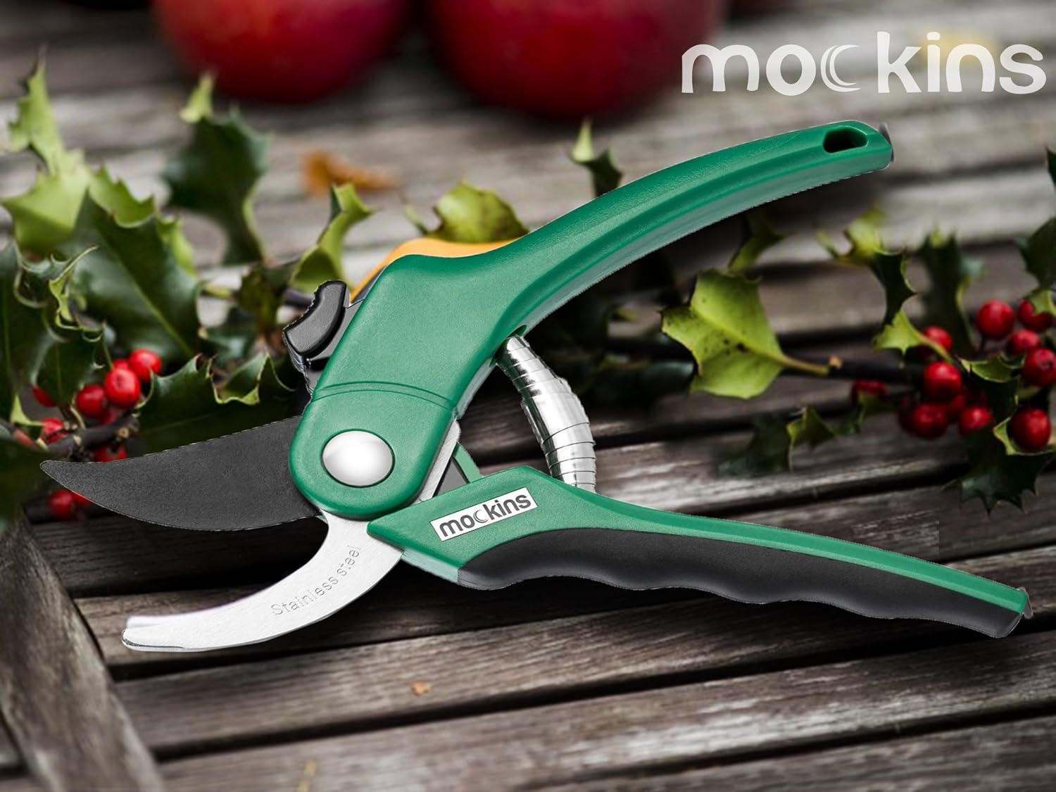 mockins professional heavy duty garden pruning shears