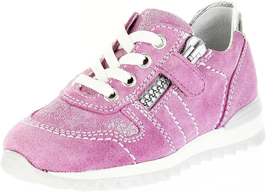 Richter Kinder Halbschuhe Sneaker pink Velourleder Mädchen Schuhe 3729 ...