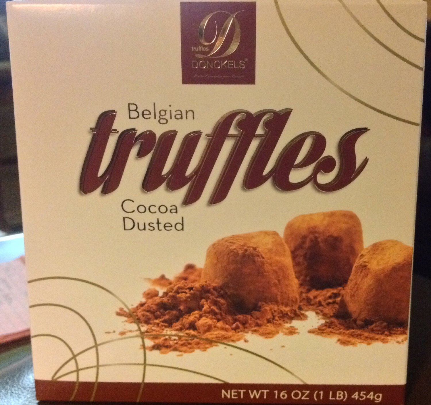 Donckels Cocoa Dusted Belgian Chocolate Truffles 1 LB Box Pricepulse