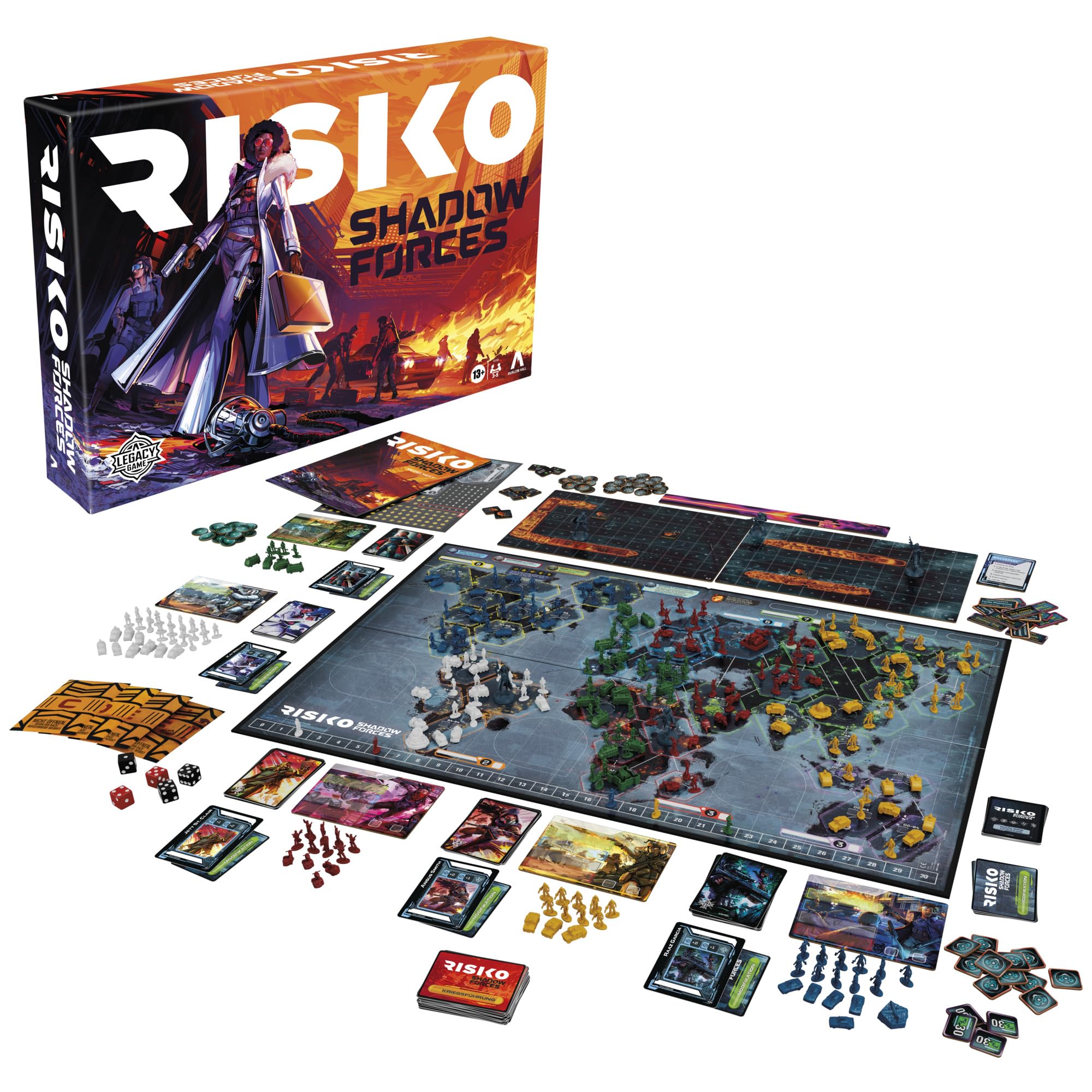 HASBRO Risiko Shadow forces F4192GR0