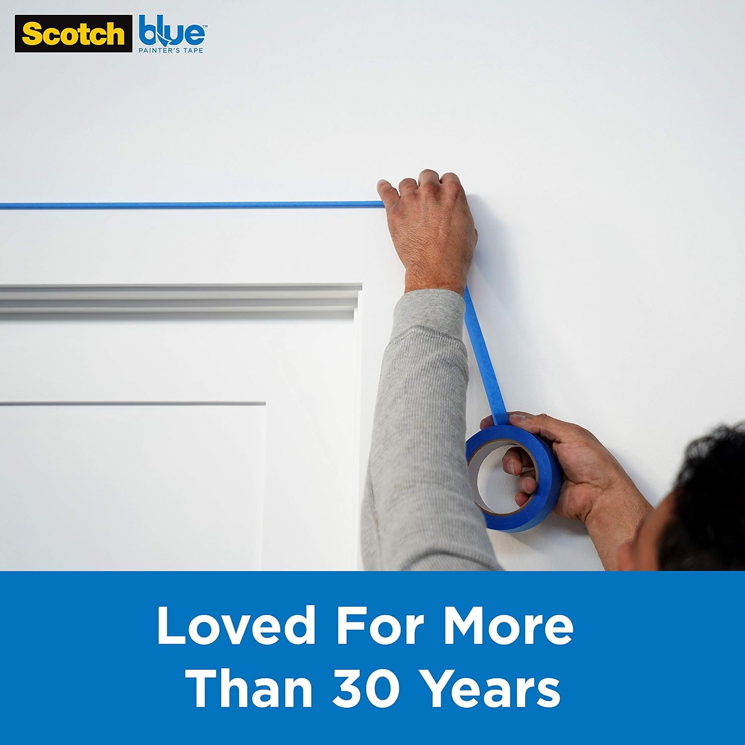 ScotchBlue Original Multi-Surface Painter’s Tape, 2090, 1.88 inch x 60 yard, 6 Rolls: Home Improvement