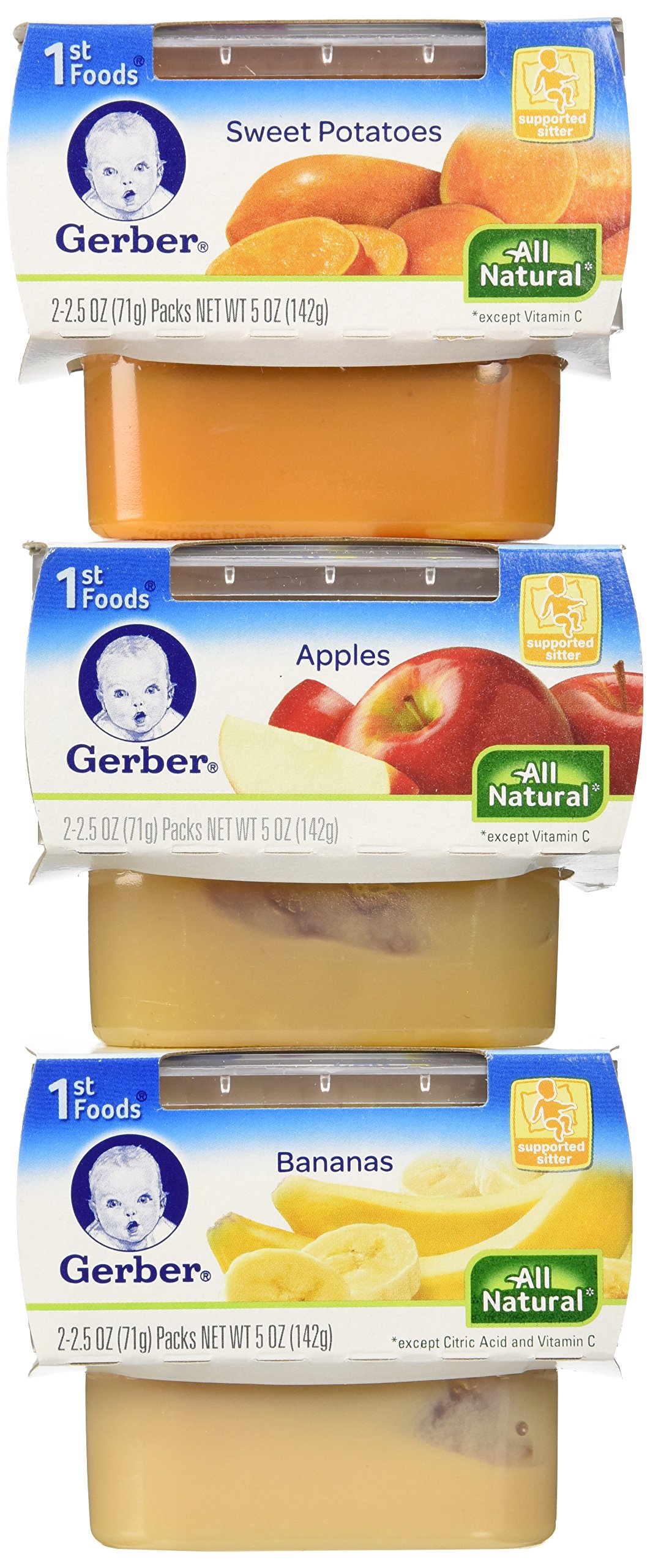 gerber stage 1 foods