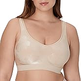 Bali Women's Wireless Bra, Comfort Revolution Wireless Bra for Women, Targeted Shaping, Seamless, Full Coverage
