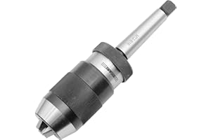 BMWOOD Super Heavy Duty 5/8" Keyless Drill Chuck with MT2 Shank for Woodlathe and Pillar drills