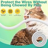 REFLYING Dog Cat Cord Protector 3M 9.5mm Cable Tidy Sleeve Protect Wires Pets view 4