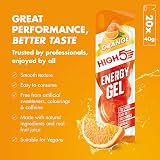 HIGH5 Sport Gel Running Pack 20x40g Energy Gels Mixed Flavours Caffeine Optional view 4