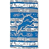 Northwest NFL Detroit Lions Beach Towel, 35 x 60, Pocket