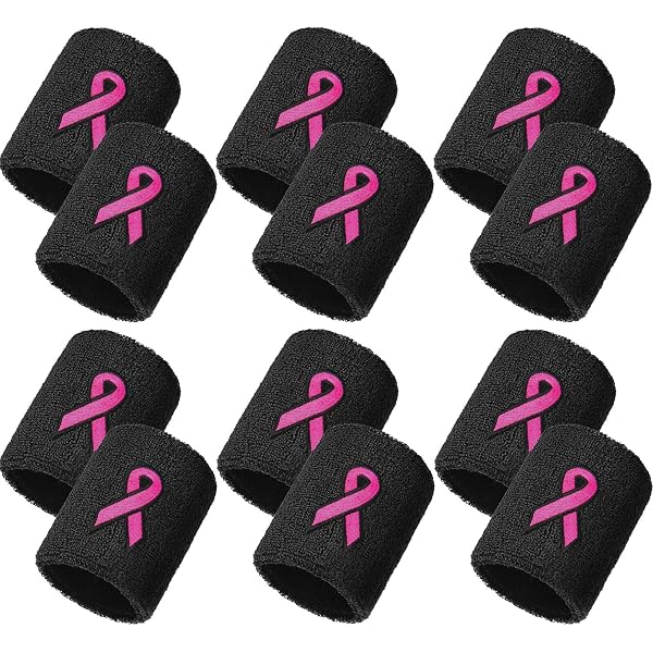 Set De Bracelet Et Bandeau De Tête – Lutte Contre Le Cancer Du Sein – Beige Multicolore
