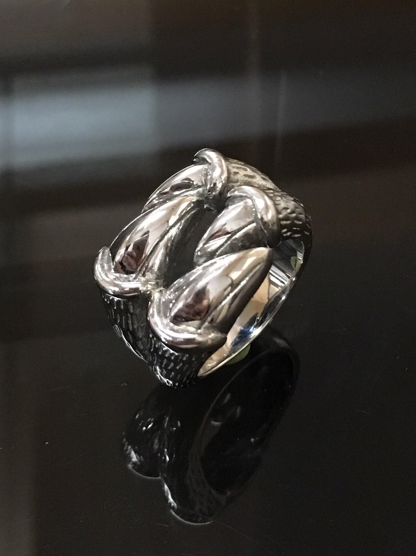 Eagle Claw Design Stainless Steel Ring