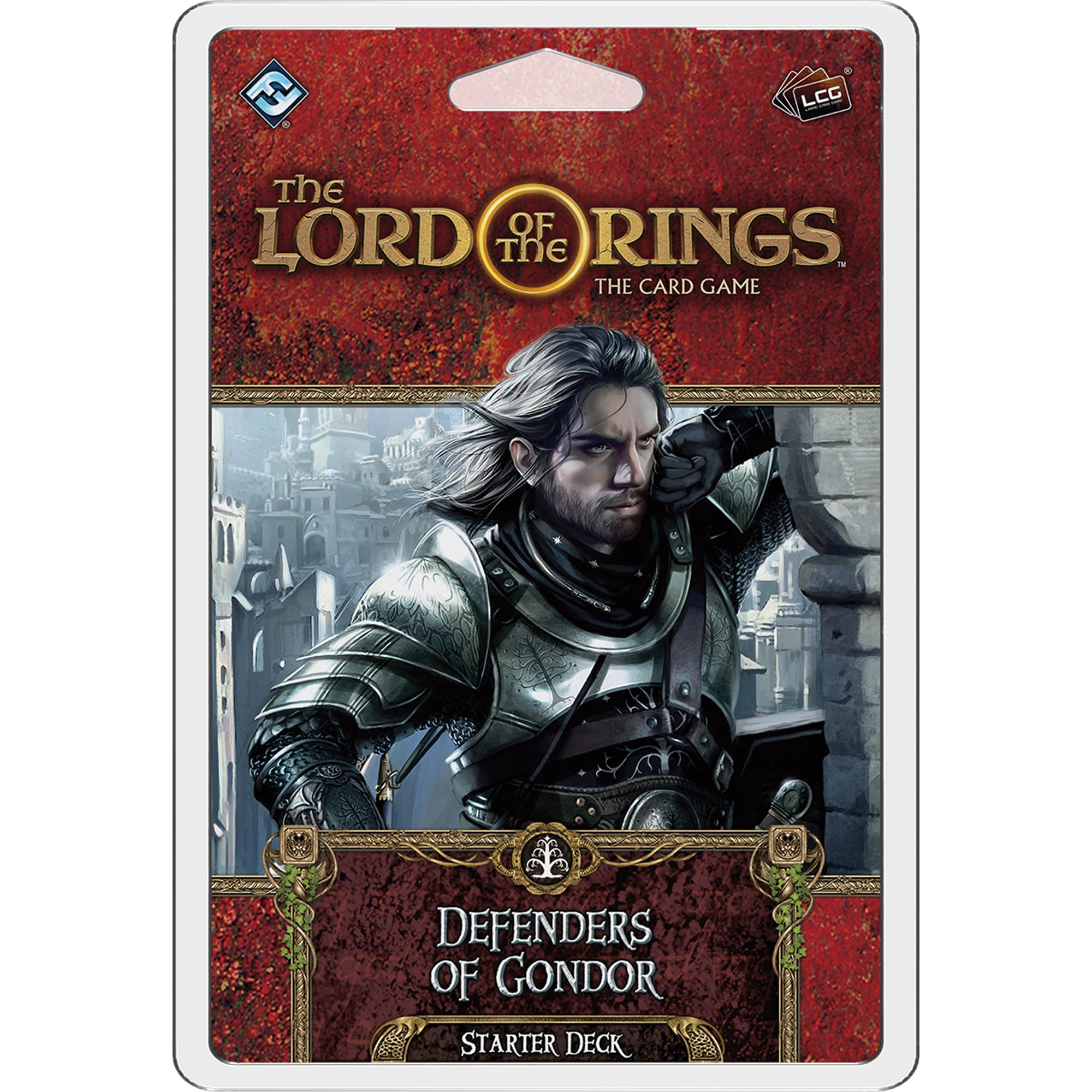 Fantasy Flight Games | The Lord of the Rings LCG: Defenders of Gondor Starter Deck | Card Game | Ages 13+ | 1-4 Players | 30-60 Minutes Playing Time