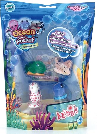 Ocean In My Pocket Series 2 Animals Pack 2 Amazon Co Uk Toys Games