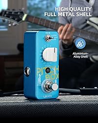 LEKATO Mini Pitch Shifter Pedal, Harmonizer Guitar