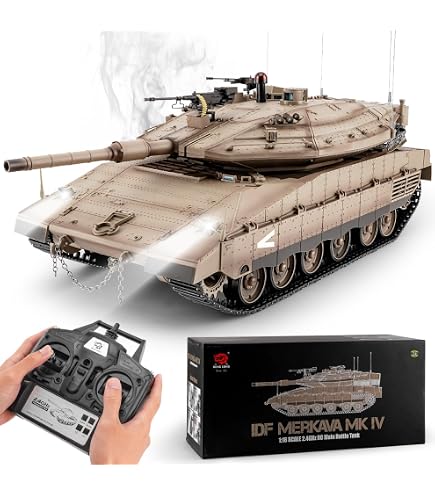 Amazon.com: wheelfun Henglong 1/16 Dark Green 7.0 Challenger II RC