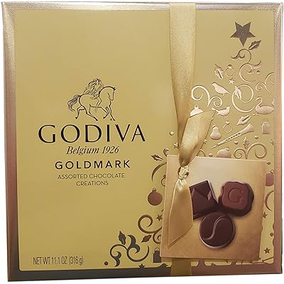 Godiva 27Piece Belgium Boxed Assorted Chocolates, 11.1 Oz