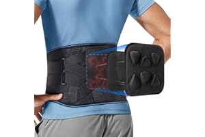EGJoey Back Brace for Men Lower Back Pain with 3D Lumbar Pad, for Sciatica, Herniated Disc, Scoliosis, Breathable Back Support Belt for Women Work, Lightweight Lumbar Support for Dairly Activity