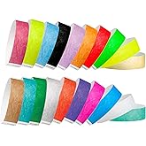 200 WristCo Tyvek Wristbands for Events, 20-Color Variety Pack – Tamper-Proof Design Prevents Reuse – Premium-Grade Bracelets for Hospital & Medical ID, Party, VIP Identification