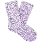 RockDove Women’s Cozy Knit Calf Crew Socks with Soft Plush Feel, Warm Stretchy Comfort, Machine Washable
