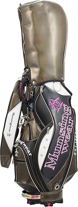 Amazon Co Jp マンシングウェア キャディバッグ Mqbojj00 グレー シューズ バッグ