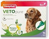 Beaphar VETOpure Flea Spot-On for Dogs over 15kg 6 Pips Pack