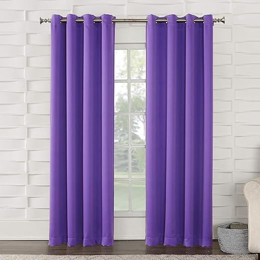 Amazon Com Sun Zero Barrow Energy Efficient Grommet Curtain Panel