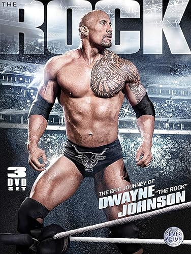 Dwayne Johnson The Epic Journey Of Dwayne 'the Rock' Johnson WWE - The Epic Journey Of Dwayne "The Rock" Johnson Reino Unido DVD