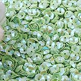 4000pcs 6mm Glitter Flower Bulk Loose Sequins