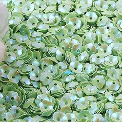 4000pcs 6mm Glitter Flower Bulk Loose Sequins