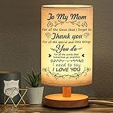 Besoamo Birthday Gifts for Mom from Daughter Son, Table Lamp Mom Gifts for Mothers Day Christmas Anniversary Birthday, to My Mother Gift with Night Light for Home Decoration