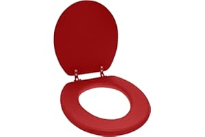 Ginsey Home Solutions Merlot Round Soft Cushioned Toilet Seat