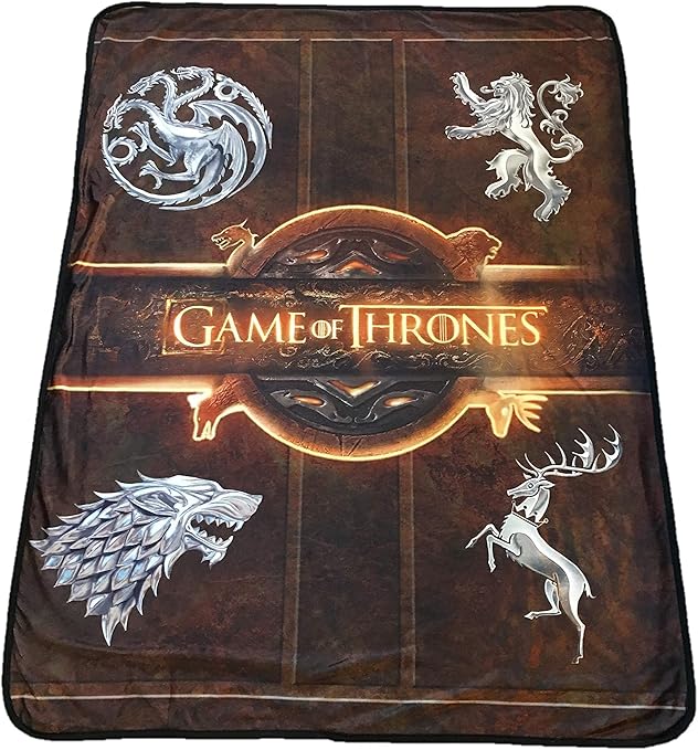 Amazon Com Rabbit Tanaka Game Of Thrones Logo Soft Fleece Blanket