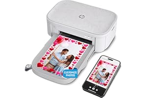 HP Sprocket Studio Plus 4x6 Wireless Instant Photo Printer – Wi-Fi, Premium Dye Sublimation, Compact - Prints Vibrant Color P
