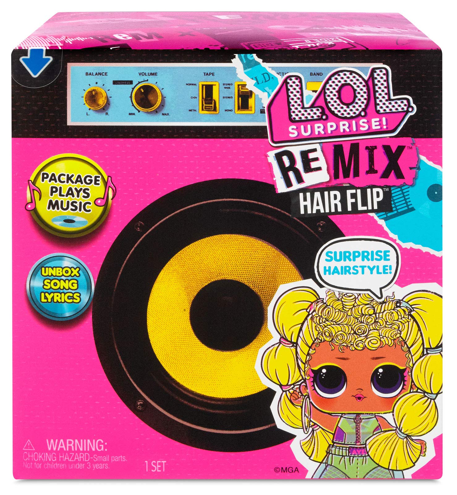 LOL Surprise Remix Hairflip Tots PDQ