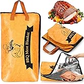 Toylin 21inch BBQ Blanket for Resting Meat, Christmas Gift Meat Resting Blanket Insulated Smoker Grilling Bag for Juicy Flavorful Meats, Ribs, Pork & More Durable, Easy to Clean & Portable