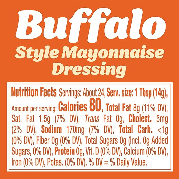 KRAFT BUFFALO STYLE MAYONNAISE DRESSING, 12 FL OZ BOTTLE