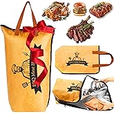 21in BBQ Blanket for Resting Meat, Reusable Smoker Grilling Meat Insulated Resting Bag for Brisket/Beef/Pork Shoulder/Turkey/Steak, Meat Resting Blanket BBQ Accessories for Men, Dad