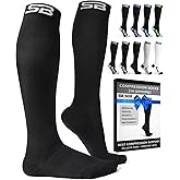 SB SOX Compression Socks for Women & Men (20-30 mmHg) - Best Support Stockings for Nurses, Travel, Medical, Pregnancy, and Daily Wear