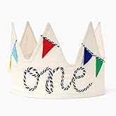 A Thousand Freckles First Birthday Hat for Kids – Premium Handmade One Crown Hat – 100% Cotton, Adjustable for 17–23" Head – Keepsake & 1st Birthday Gift for Boys & Girls