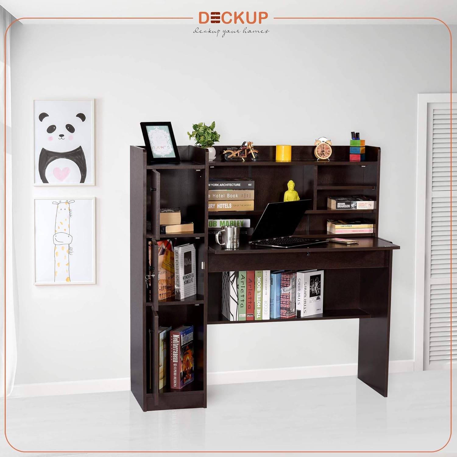 Dark Wenge Versa Office Table Matte Finish and Study Desk Best Price