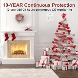 WOLF SHIELD Carbon Monoxide Detector 10 Year Sealed Battery White EN50291:2018 view 7