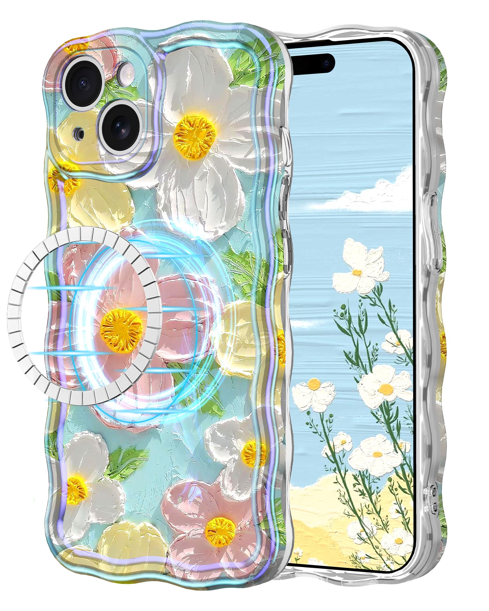 Avocase for iPhone 14 Plus/15 Plus Case, Colorful