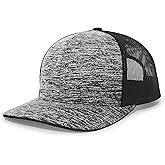 Pacific Headwear Unisex-Adult Aggressive Heather Trucker Snapback Cap