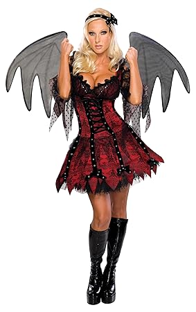 Rubie's Offizielles Vampir Fairy Secret Wishes Halloween-Kostüm für Erwachsene, Größe L