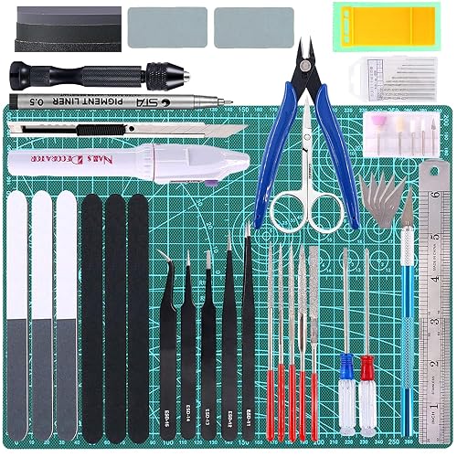 Model Kit Tools 55Pcs Gundam Model Kits Tools Gunpla Tool Kit Gundam Moddeler Tool Set ...